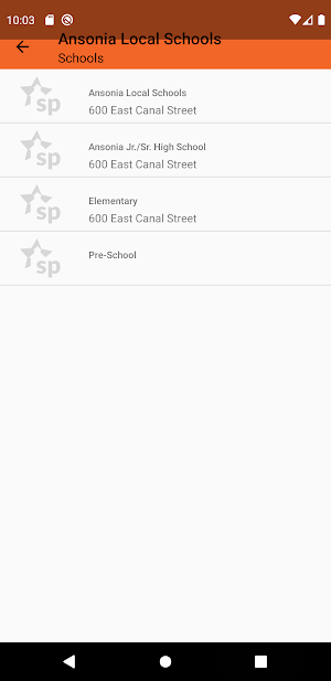 Ansonia Local Schools Screenshot 2