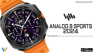 SamWatch Analog B Sports 2024 Screenshot 1