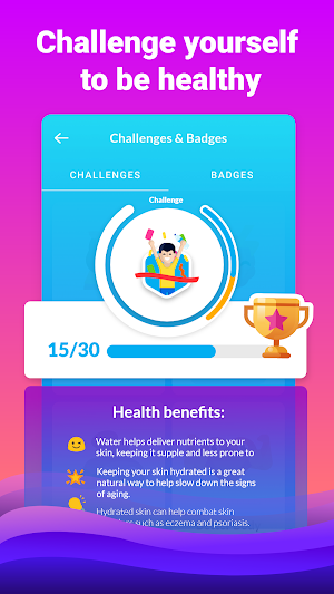 Drink Water app: water tracker & drinking reminder Screenshot 2