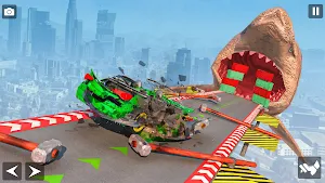 Impossible Destruction Car Survival Racing 3D Screenshot 1