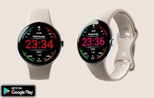 Digital Skort Watch Face Screenshot 3