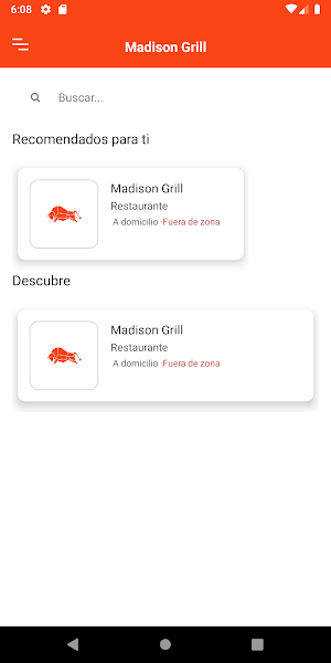 Madison Grill Screenshot 2