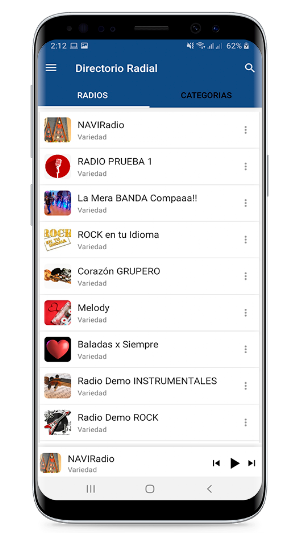 Directorio Radial Demo Screenshot 1