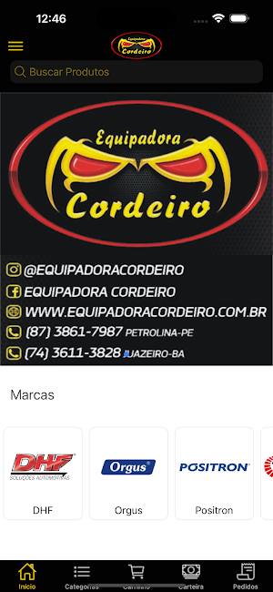 Equipadora Cordeiro Screenshot 0