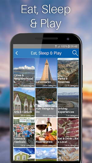 Iceland Travel Guide Screenshot 1