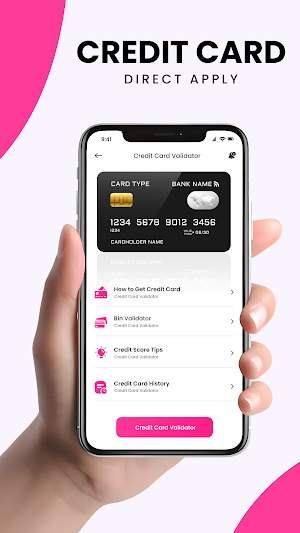 CreditCard - 2 Step to Apply Screenshot 1