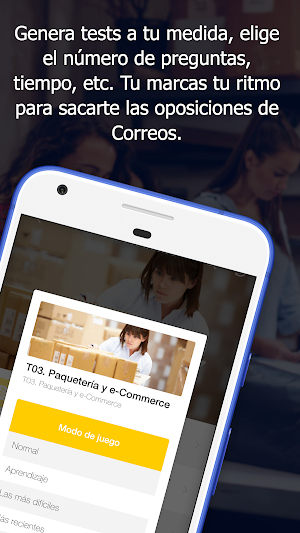 iCorreos – Oposiciones Correos Screenshot 1