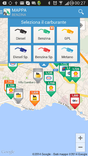 Prezzi Benzina - GPL e Metano Screenshot 2