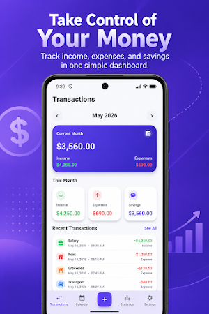 Smart Expense Tracker Screenshot 0