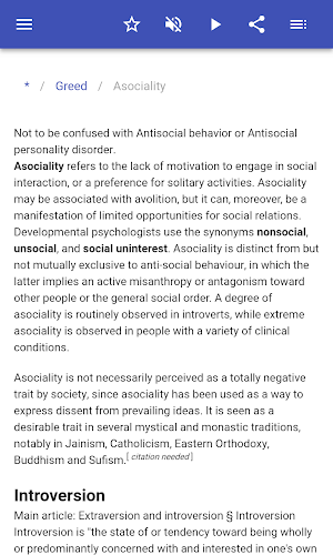 Personality traits Screenshot 1