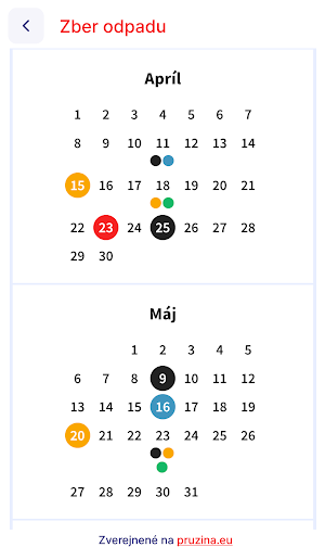 Pružina Screenshot 1