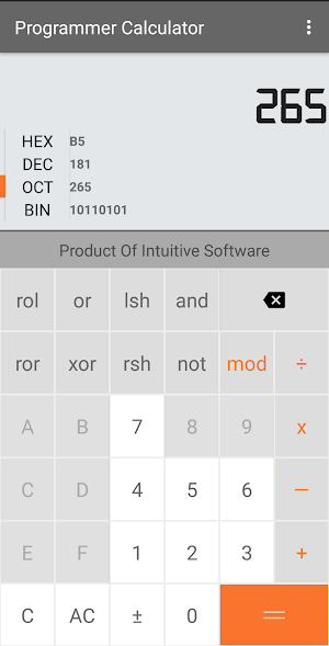 Programmers Base Converter and Screenshot 0