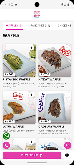 Popup Foods Screenshot 2