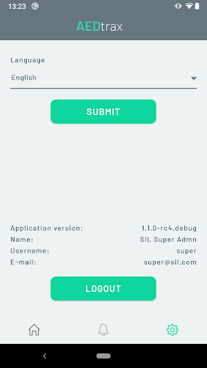 AEDtrax Screenshot 2