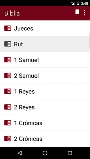 Biblia con audio en español Screenshot 1