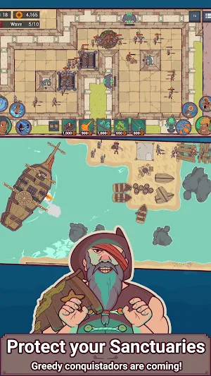 Sanctuaries: Tower Defense TD Screenshot 0
