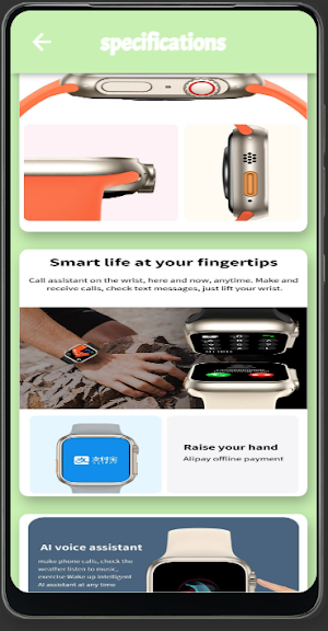 z59 ultra smart watch guide Screenshot 3