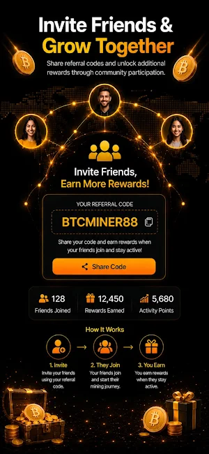 BitForge - Bitcoin Cloud Miner Screenshot 3