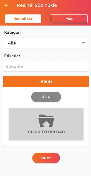 Kısa Sözler & Alıntılar Screenshot 2