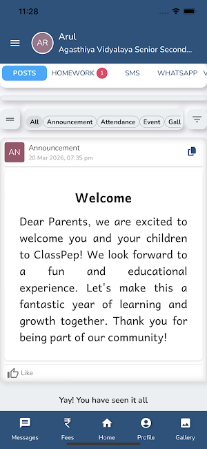 Agasthiya Vidyalaya Screenshot 1