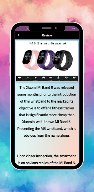 Fitpro M5 Smart Watch Guide Screenshot 1