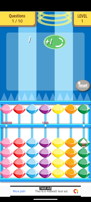 Abacus math game Screenshot 1