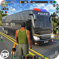 US Police Bus Games 3D