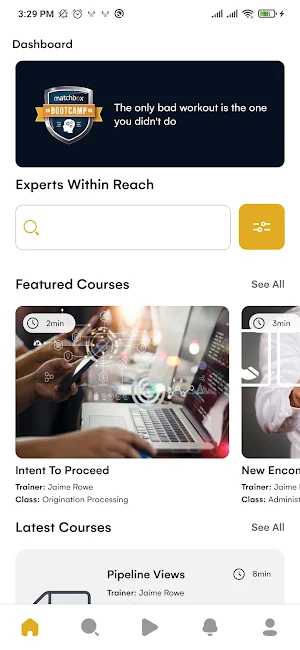 Matchbox Bootcamp Screenshot 3