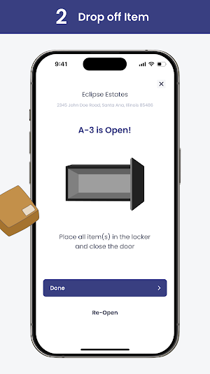 Dropoff Locker Screenshot 2