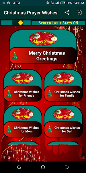 Christmas Prayer Wishes Screenshot 1