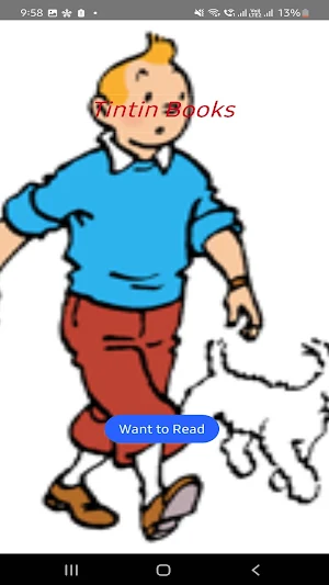 Tintin Books Screenshot 2