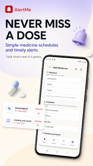 AlertMe: Reminder & Alarm Screenshot 1