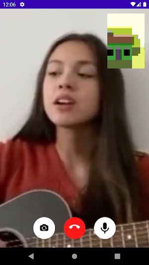 Olivia Rodrigo Fake Video Call Screenshot 1