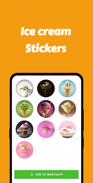 summer stickers app Screenshot 0