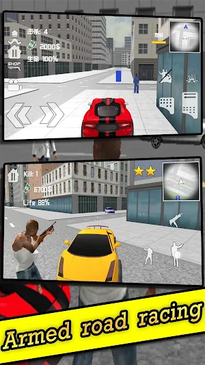 Lone Gunner-vegas grand gangster crime gun battle Screenshot 0