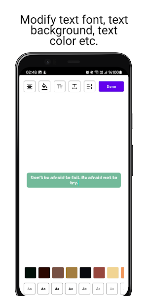 Quotely AI: Quote Creater Screenshot 1