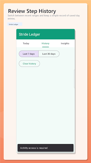 Stride Ledger Screenshot 1