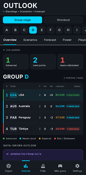MatchPulse Football Cup 2026 Screenshot 2