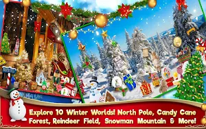 Hidden Object Christmas Puzzle Screenshot 1