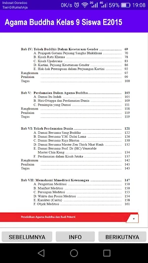 Agama Buddha Kelas 9 Siswa E2015 Screenshot 3