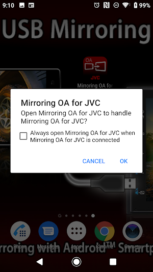 Mirroring OA for JVC Screenshot 1