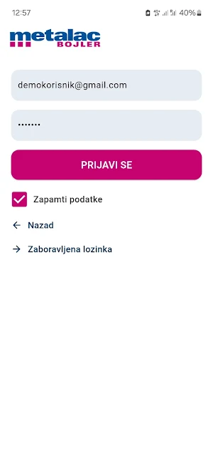 Metalac Bojler Loyalty Screenshot 1