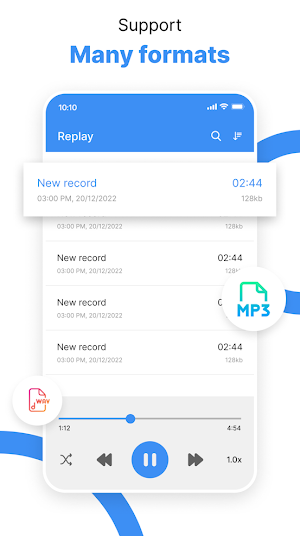 Voice Recorder & Voice Memos Screenshot 3