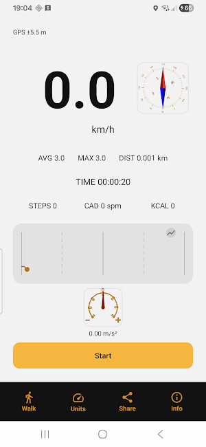 GPS Speedometer & Trip Tracker Screenshot 0