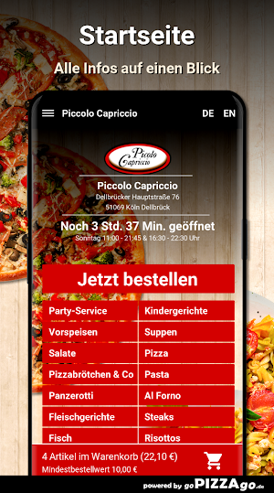 Piccolo Capriccio Köln Dellbrü Screenshot 1