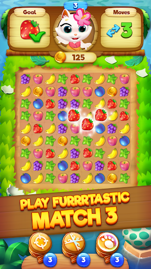 Tropicats: Match 3 Games on a Tropical Island Screenshot 0