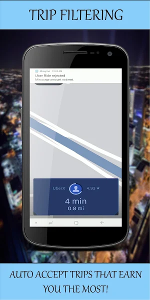 Maxymo: Ride-share Drivers Utility App Screenshot 2