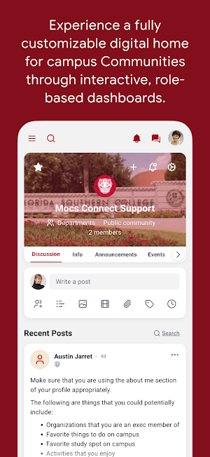 MocsConnect Screenshot 1