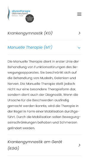 Physiotherapie Oberneuland Screenshot 3