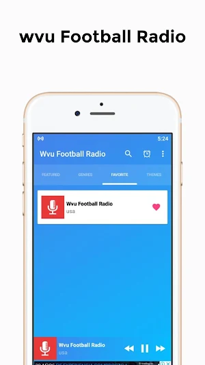 wvu football radio App USA Screenshot 1